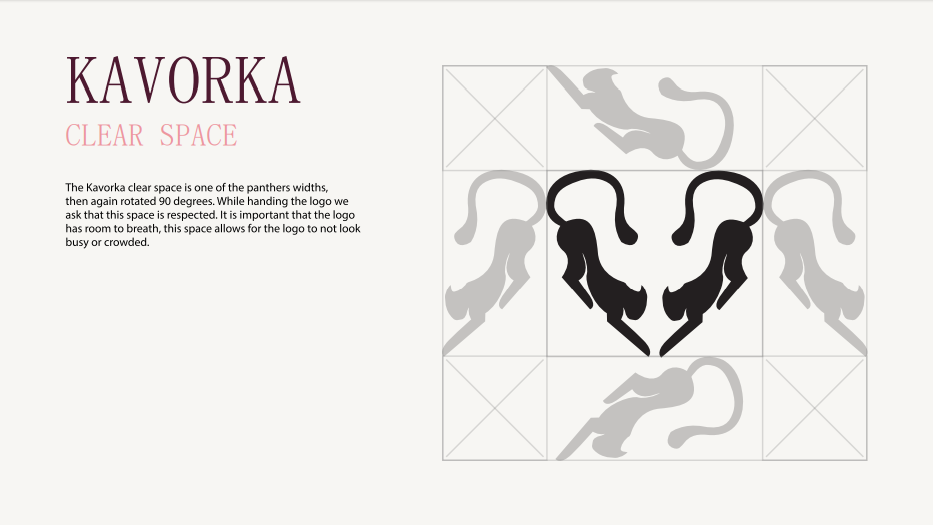 Beauty magazine spreads showcasing the brand Kavorka